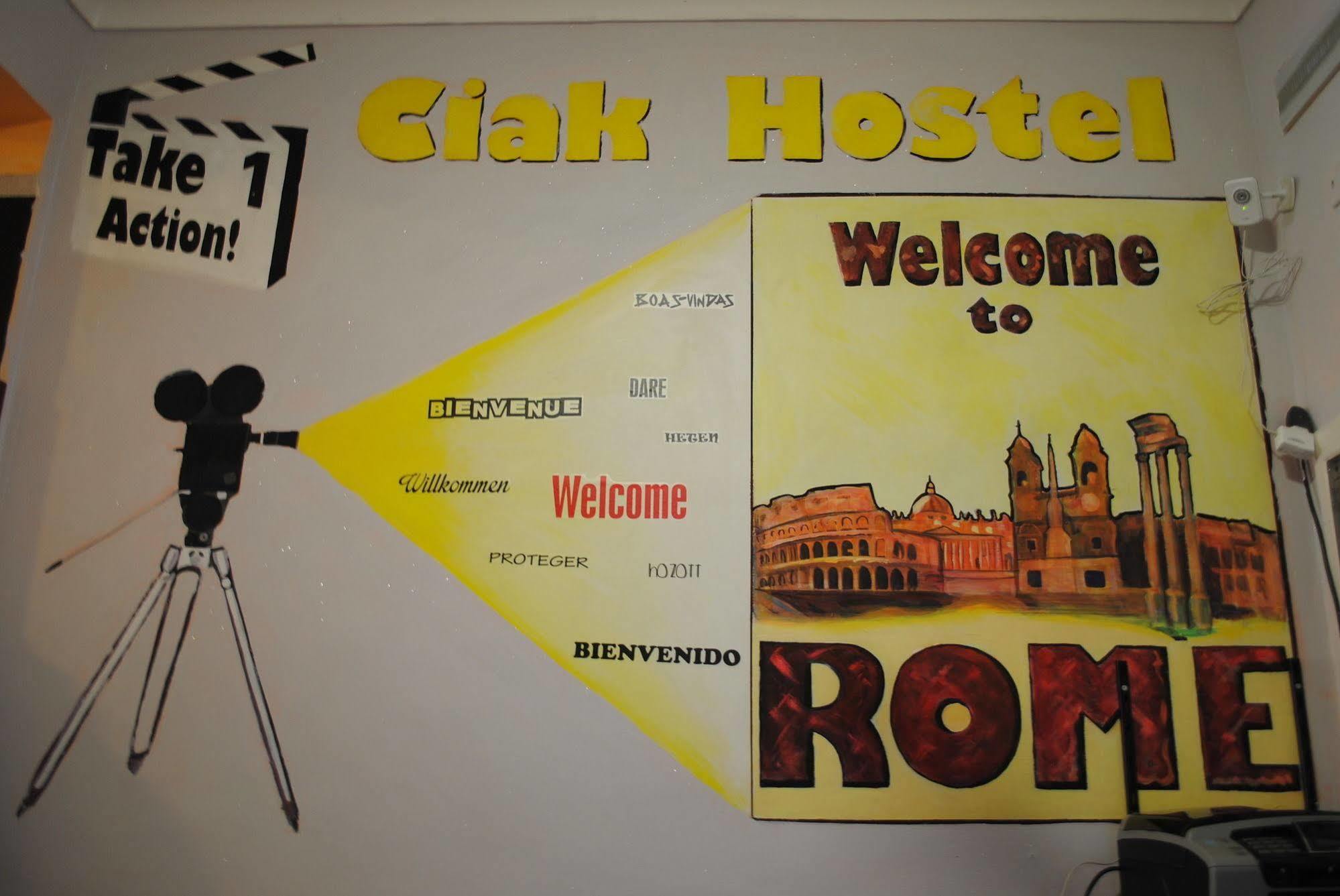 Ciak Hostel ローマ エクステリア 写真